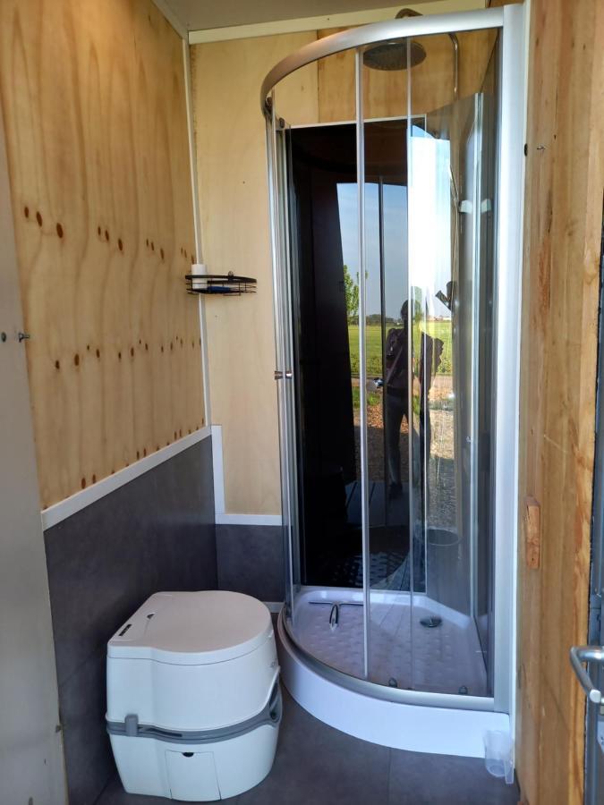 Tiny House Het Polderhuisje Streefkerk Dış mekan fotoğraf