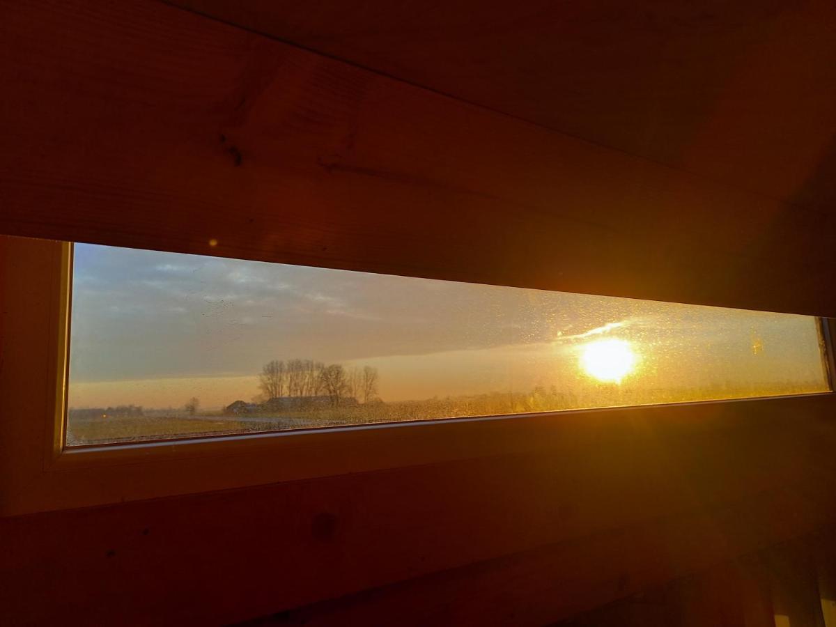 Tiny House Het Polderhuisje Streefkerk Dış mekan fotoğraf
