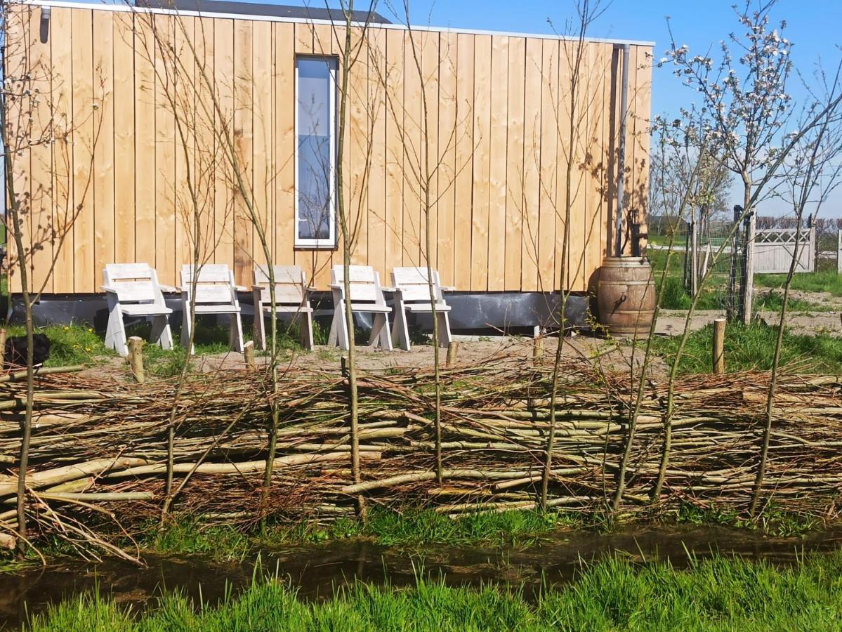 Tiny House Het Polderhuisje Streefkerk Dış mekan fotoğraf