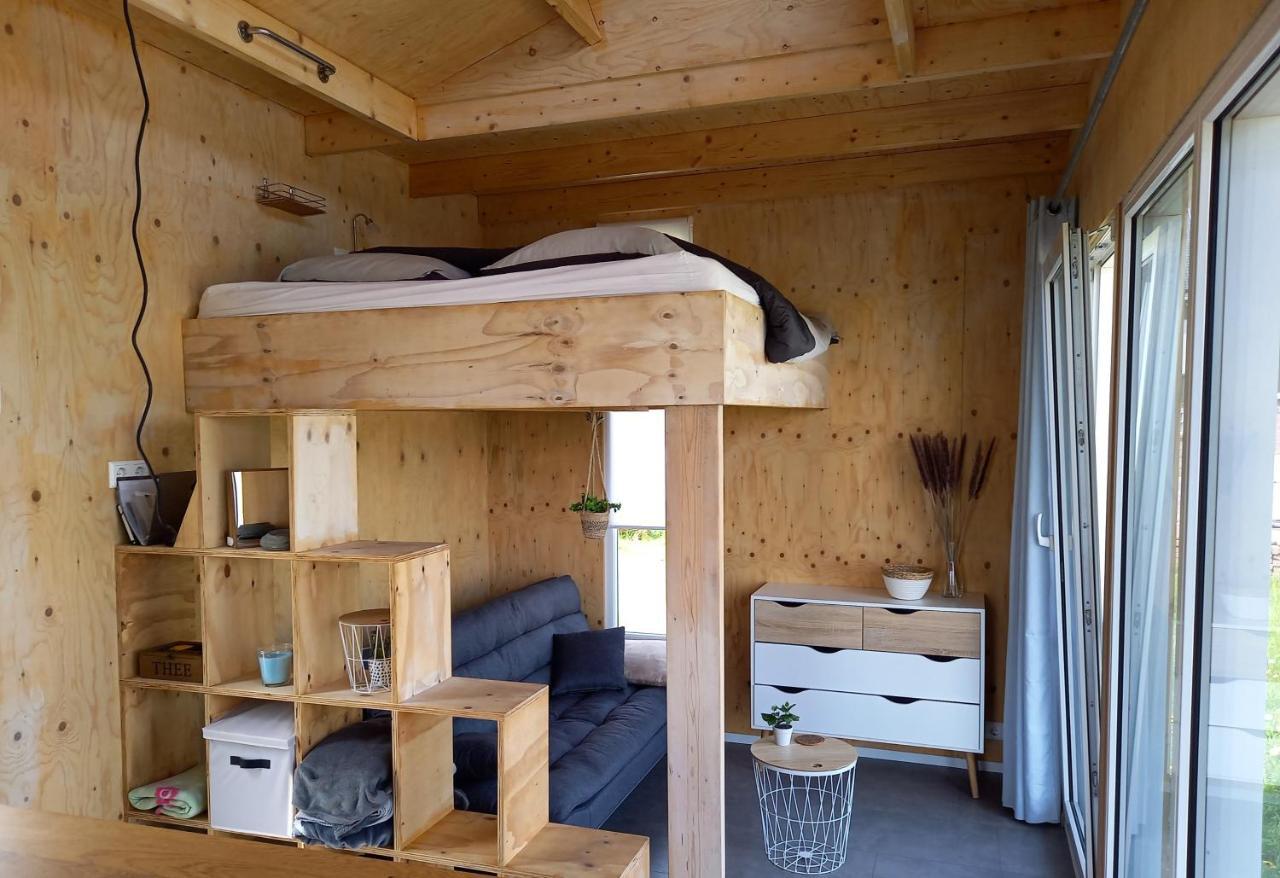 Tiny House Het Polderhuisje Streefkerk Dış mekan fotoğraf