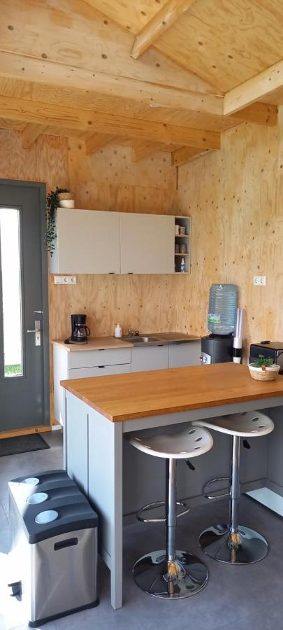 Tiny House Het Polderhuisje Streefkerk Dış mekan fotoğraf